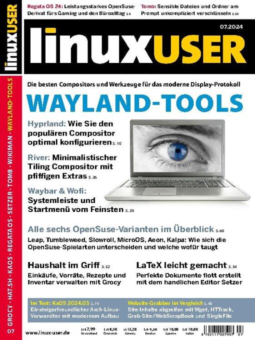 Title details for LinuxUser by Computec Media GmbH - Available